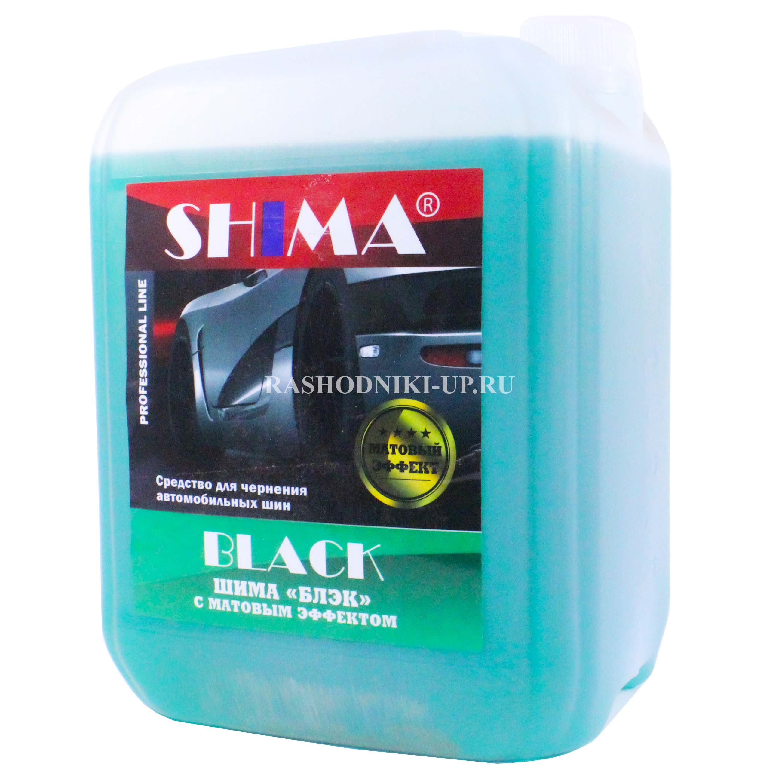 SHIMA BLACK Очиститель шин 5л