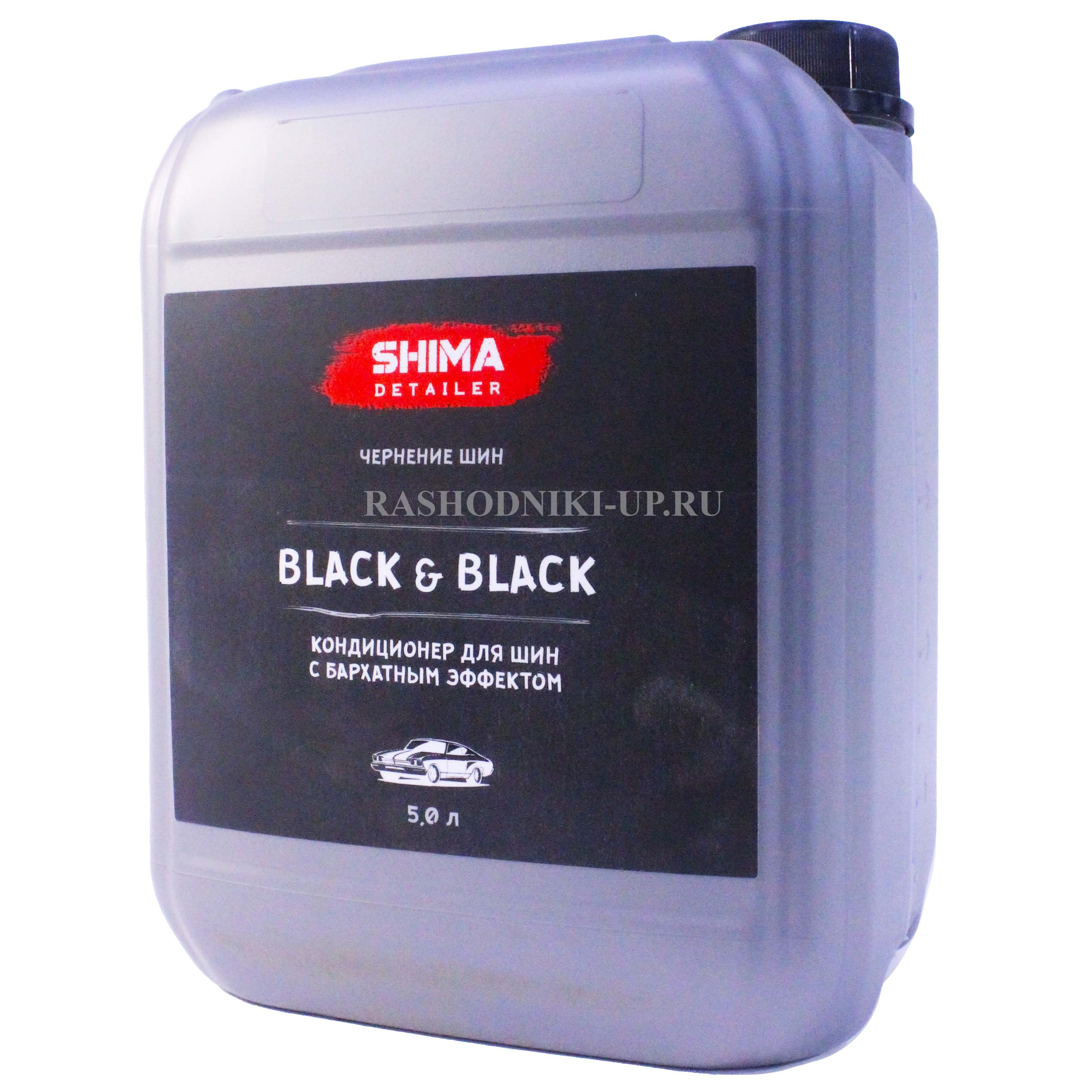 SHIMA DETAILER BLACK&BLACK Кондиционер для шин 5л