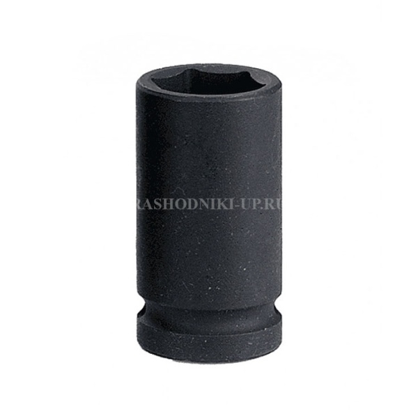 Головка  ударная короткая 17мм 1/2" 6 гранная