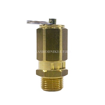 D 102/3 Клапан предохранительный 3/8 11 бар+ручной сброс