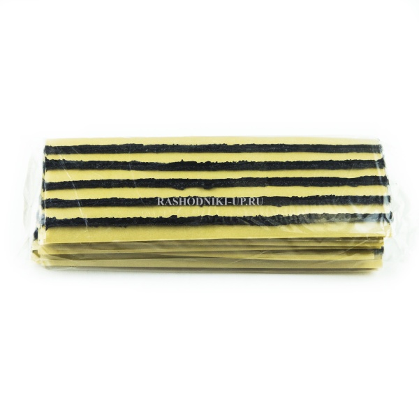 12-370 Жгут NORM чёрный тонкий (3мм-185мм) 50шт