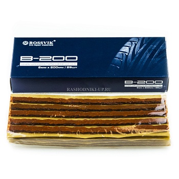 Жгуты ROSSVIK коричневый (200-6мм) 25шт