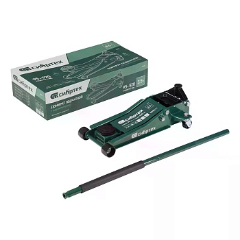 Домкрат подкатной Сибртех 3,5т (95-520 мм) 50851