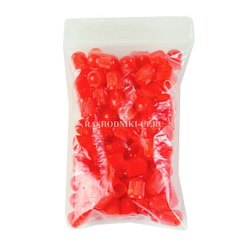 Колпачки 100шт красные 08-1000-1R