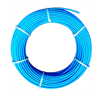 Шланг полиуретановый прямой 1м (6,5-10мм) 14 бар D 634/3