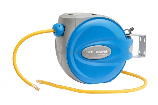 Шланг на катушке гибридный ПВХ диам. 9,5х15,5 мм, 15+1 м HR1015HRVC