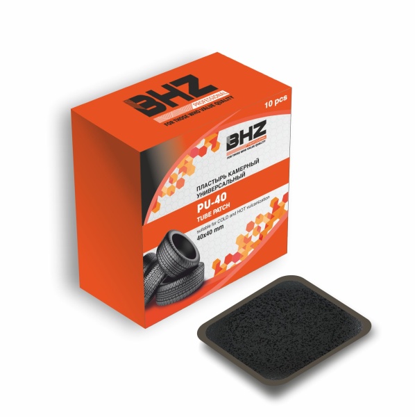 Пластырь PU-40 BHZ Professional 40*40 мм, 10 шт