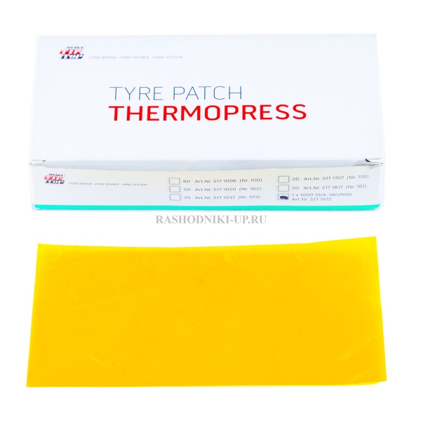 517 1972 Фольга для вулканизации TIP-TOP (80*180мм)