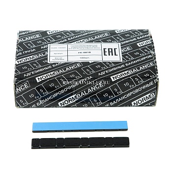 Fe 081B Тонкие синие (черная эмаль) 5*10г (100шт)