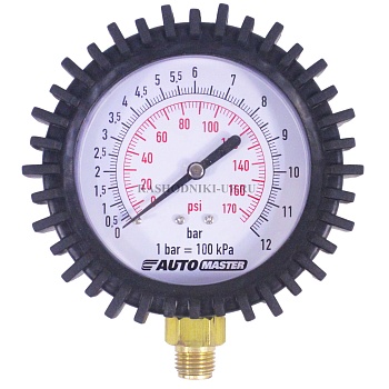Манометр для пистолета подкачки AUTOMASTER АМР 89039