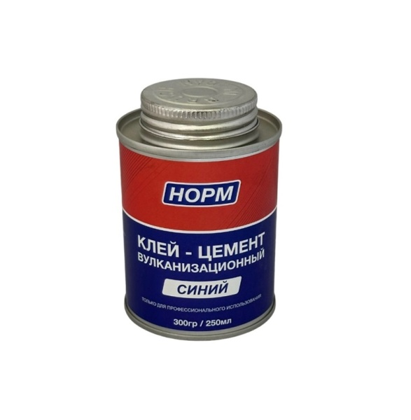 Клей-цемент НОРМ синий (250мл) 14-551