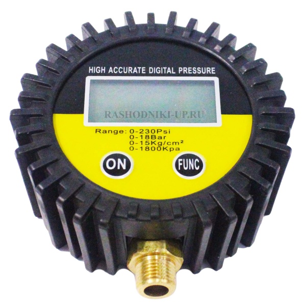 Манометр для пистолета подкачки электронный ТСПР-289M (13мм)