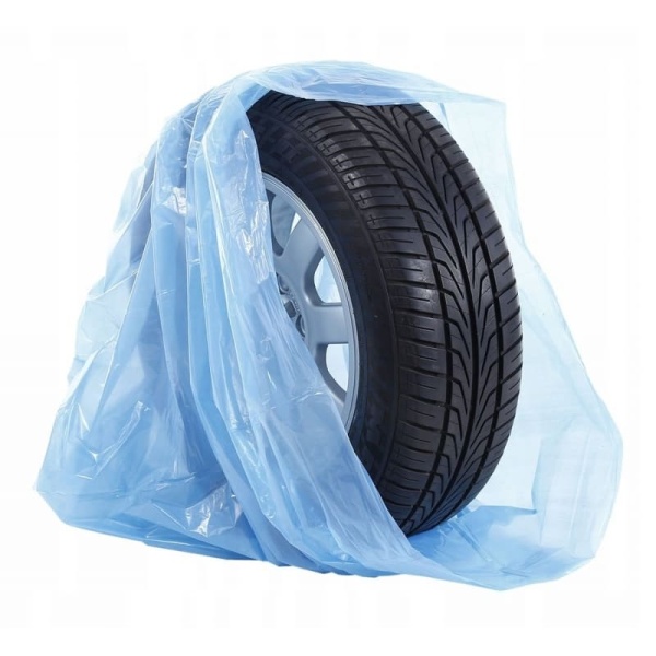 Пакеты для шин (синие) до 22-го радиуса (108см*108см, 17мкм) 100шт