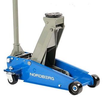 Домкрат подкатной NORDBERG 3т (120-450мм) N32030