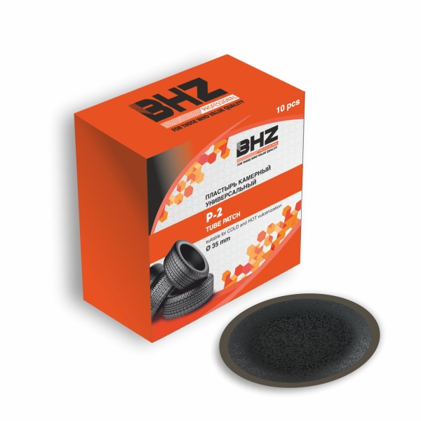 Пластырь BHZ Professional (холодн. вулкан.) 32 мм (10 шт) P-2