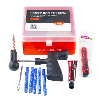 Аптечка для ремонта бескамерных шин ТЕСН 215-1