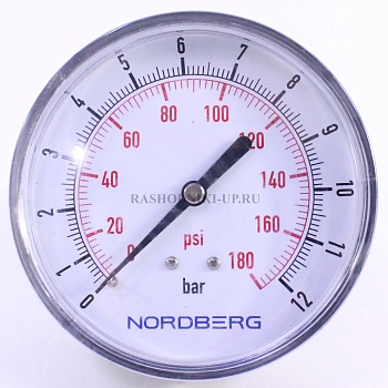 Манометр для пистолета подкачки NORDBERG TI8_GAUGE
