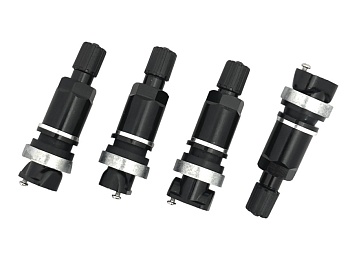 TPMS-12B Комплект вентилей под датчик черный (4 шт.)