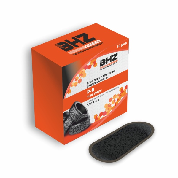Пластырь BHZ Professional(холодн. вулкан.) 32*70 мм (10 шт) P-8