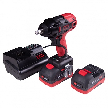 Гайковерт аккумуляторный ударный 1/2", 900 Нм, 18 В, 4 предмета, кейс MIGHTY SEVEN DW-404A
