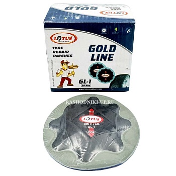 Пластырь диагональный Lotus GL-1 80 мм,1 слой 20шт