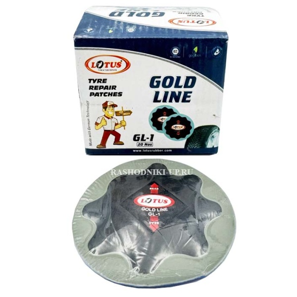 Пластырь диагональный Lotus GL-1 80 мм,1 слой 20шт